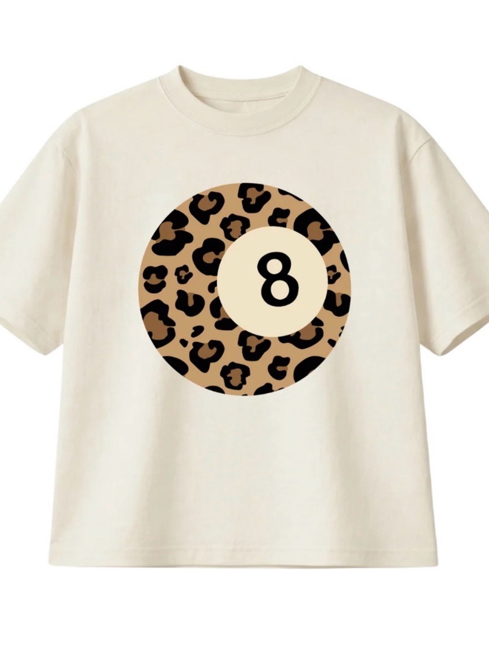 Fierce 8 Ball Oversized Boxy Tee